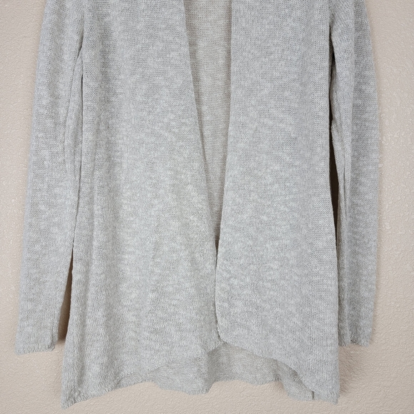 🔥SALE🔥 Eileen Fisher Sweater Cardigan Open Front Linen Langenlook Women Size M - Picture 4 of 9